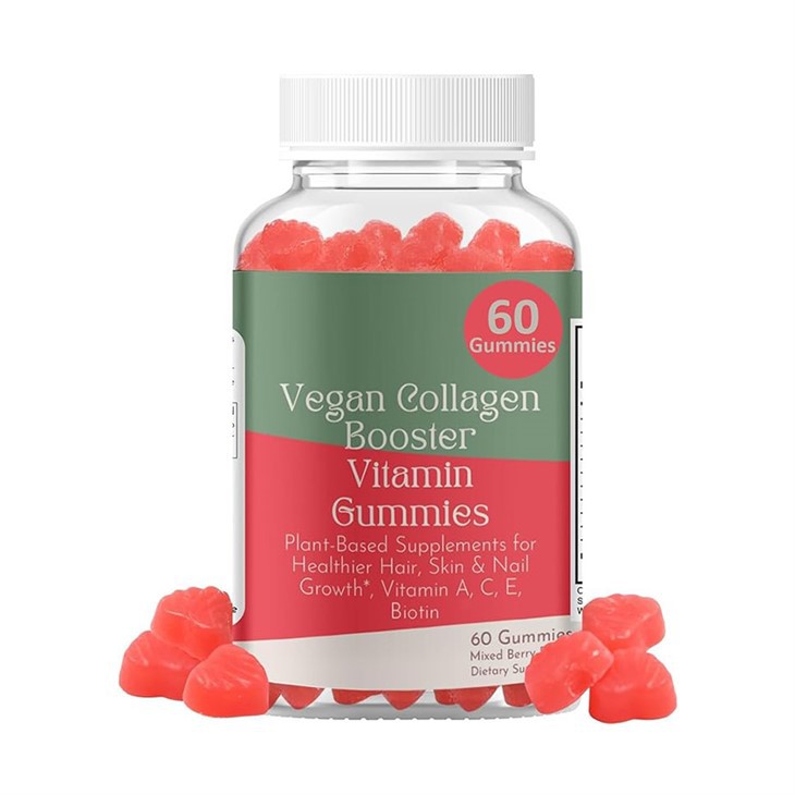 Geweldige veganistische collageenboostergummies