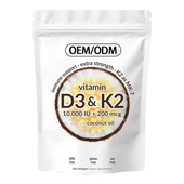 Vitamine D3 K2 zachte capsules