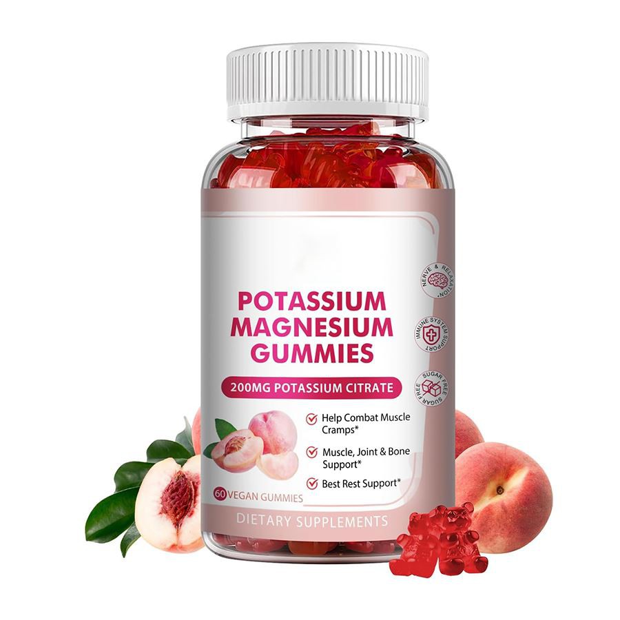 Kalium magnesiumgummies: geavanceerde formule voor spier, bot en totale lichaamswellness