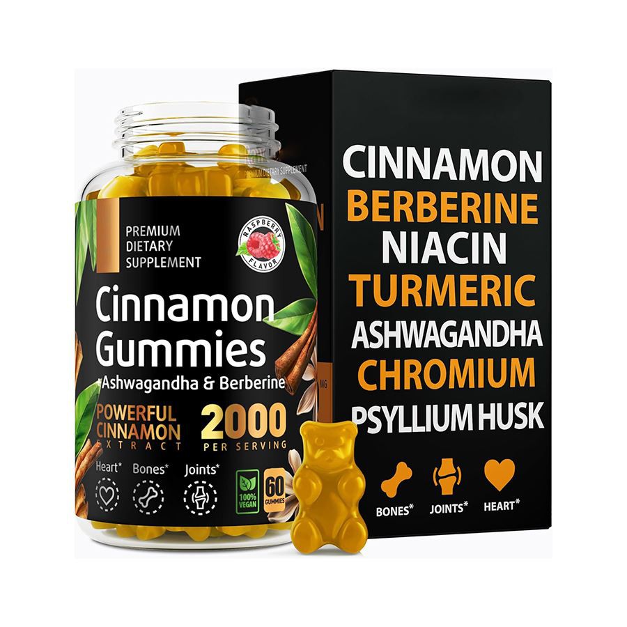 Premium Cinnamon Gummies Nature's Blood Sugar Support voor levendig leven