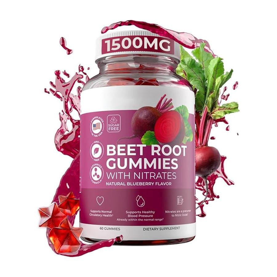 Purepremium bietenwortelgummies met nitraten: een natuurlijke boost voor circulatiebestand