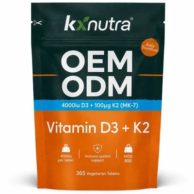 4000iu Vitamine D3 K2-tabletten
