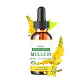 Mullein -druppels voor longen Alle natuurlijke vloeistofondersteuning voor ademhalingswellness