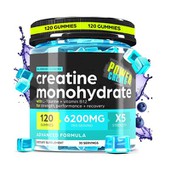 Power Chewer Creatine monohydraat gummies bosbessensmaak