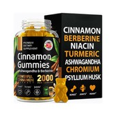 Premium Cinnamon Gummies Nature's Blood Sugar Support voor levendig leven