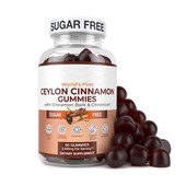 Sugar Free Ceylon Cinnamon Gummies Nature's Heart - Gezond antioxidant Rich Delight