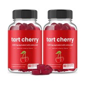 Tart Cherry & Celery Seed Vegan Gummies Natuurlijke ondersteuning voor urinezuur Gezondheid Antioxidantafweer en dagelijkse welzijn